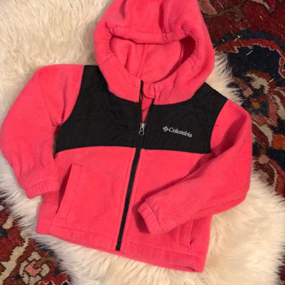 Columbia hooded fleece 18 months